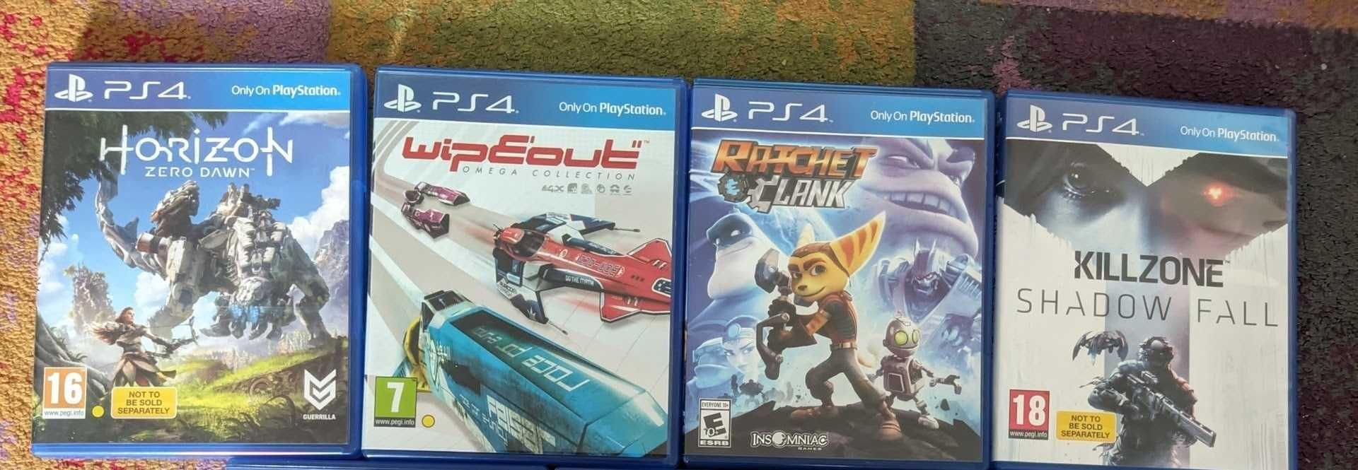 Horizon, Wipeout, Killzone, Ratchet & Clank за PlayStation 4
