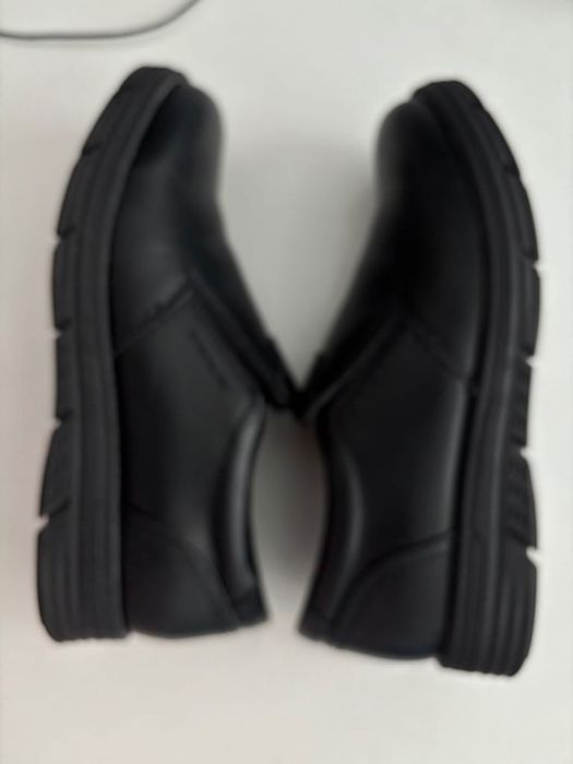 Черни кожени мокасини 41