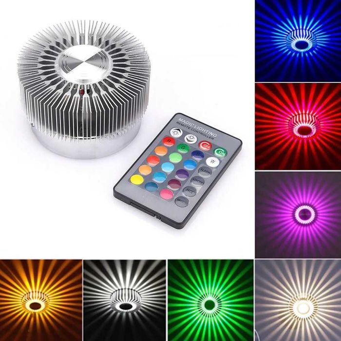 LED алуминиева лампа за стенна, таван