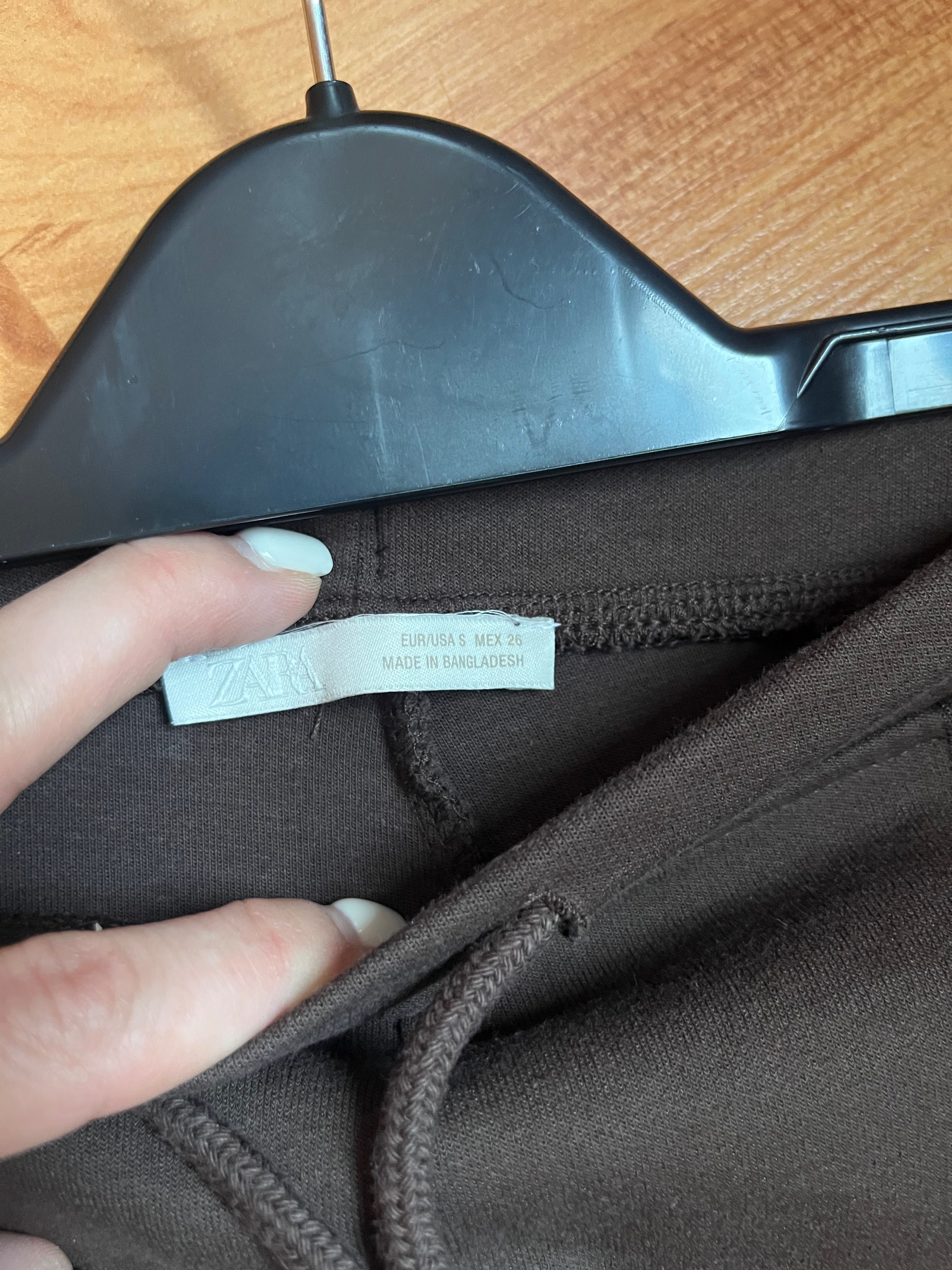 Zara кафяви къси панталонки - S