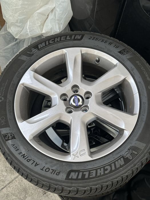 Jante si anvelope iarna Volvo XC60 Anvelope Michelin 235/55/19