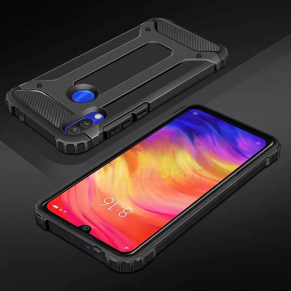 Удароустойчив Кейс Spigen за Xiaomi Redmi 9S Pro 9A Note 9 8 8T 7 6 5