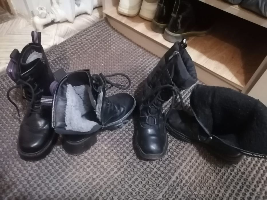 Сапоги зимнии теплые