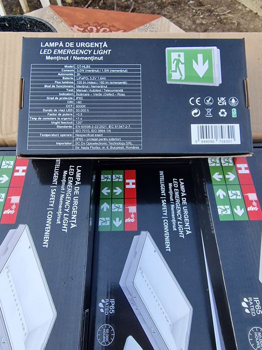 Lămpi de urgentă