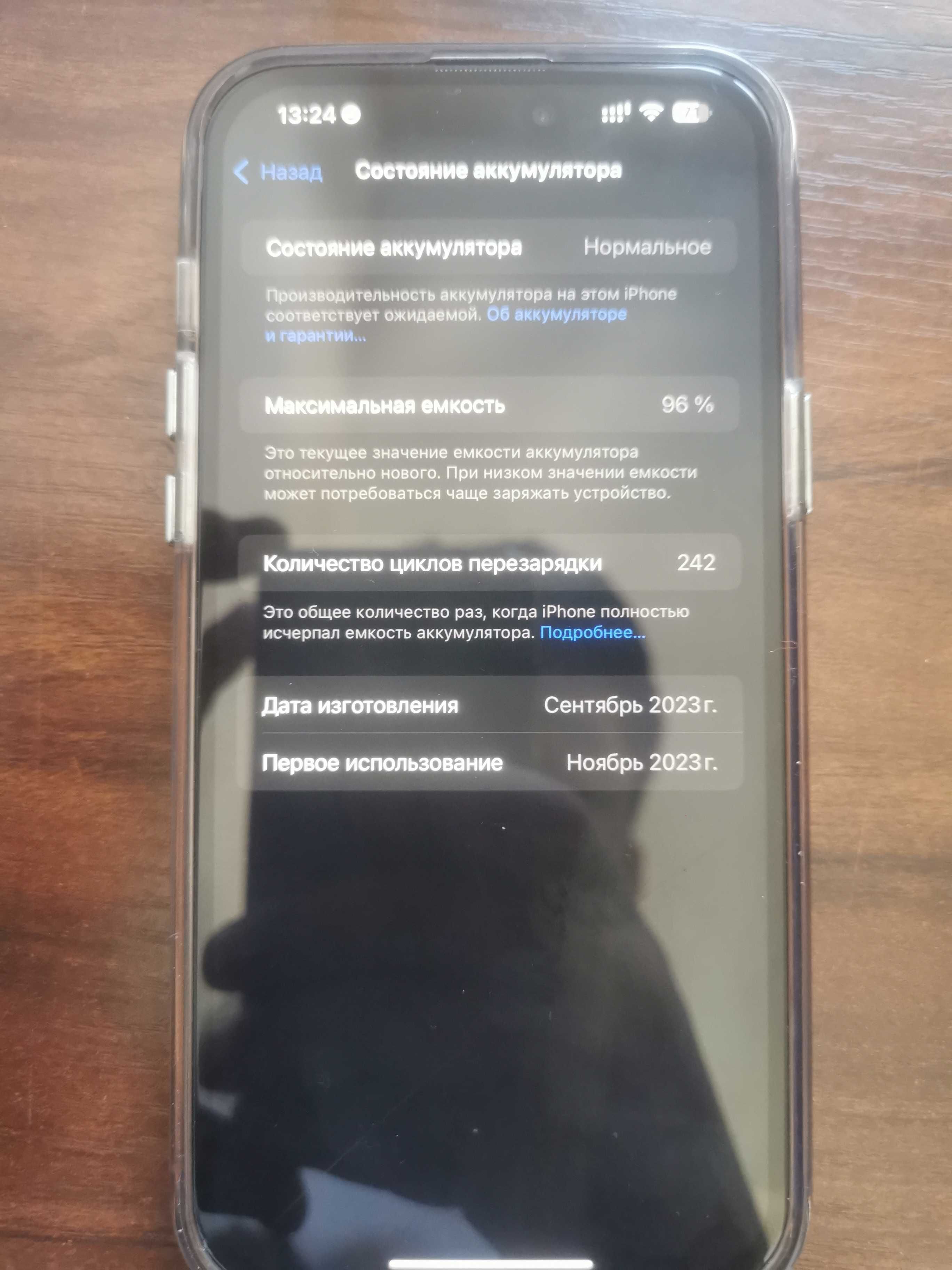 Ayfon 15 plus 128gb