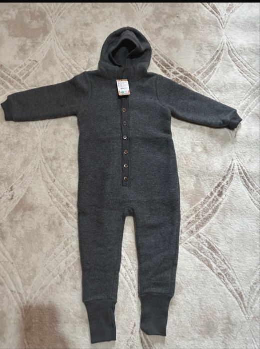 Salopeta lana merino 98 cm