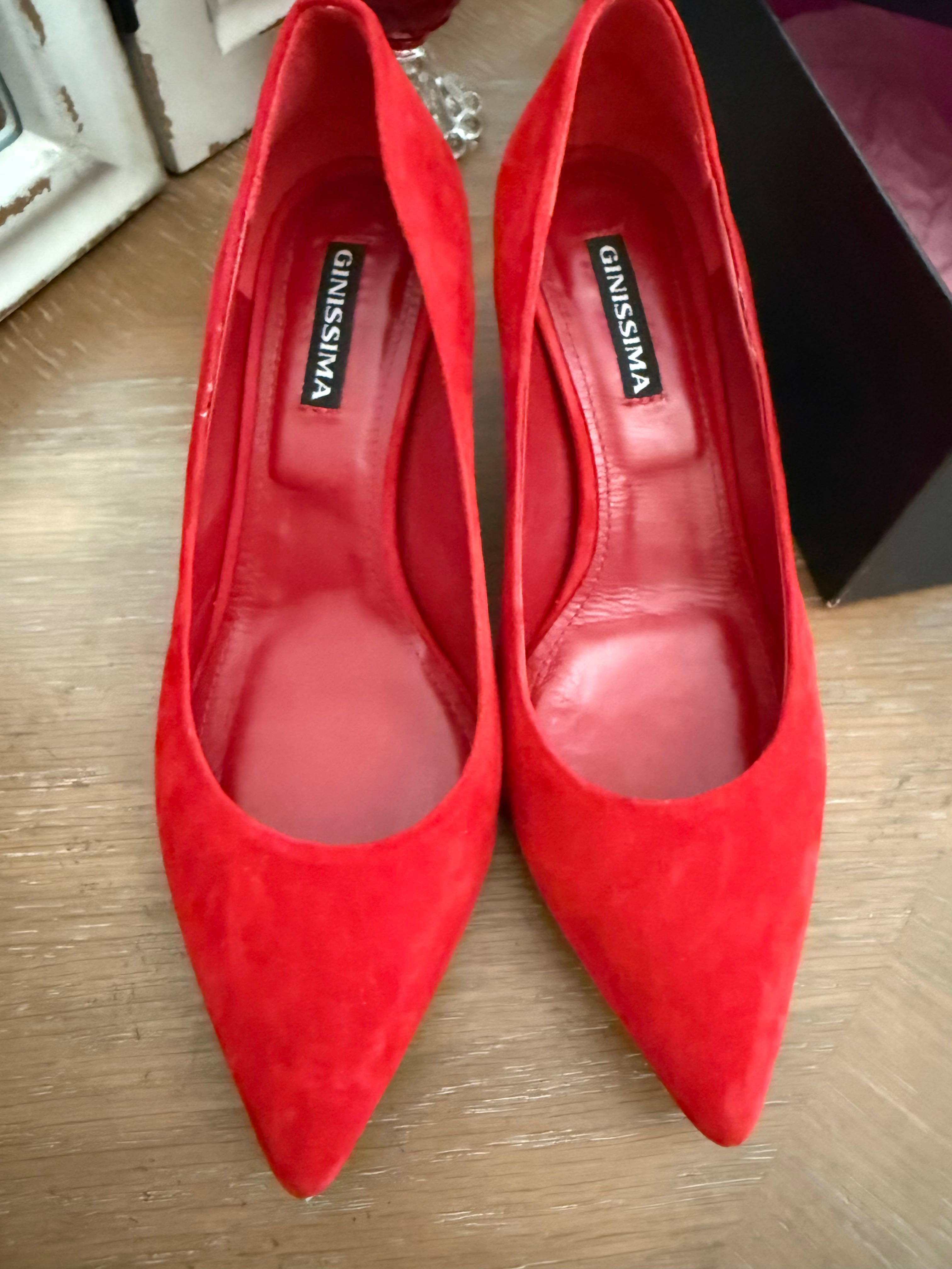 Pantofi din piele ,Ginissima marimea 38 1/2