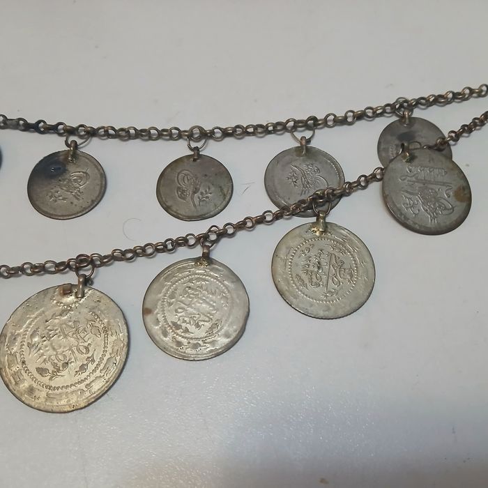 Автентичен възрожденски кюстек/синджир и кръст