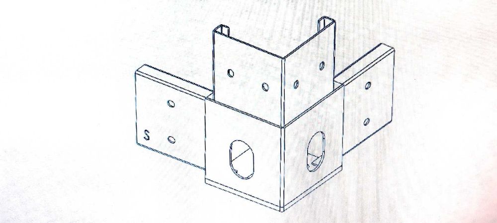Structura metalica  kit container 6000x2430x2880 si 6000x3000x2880