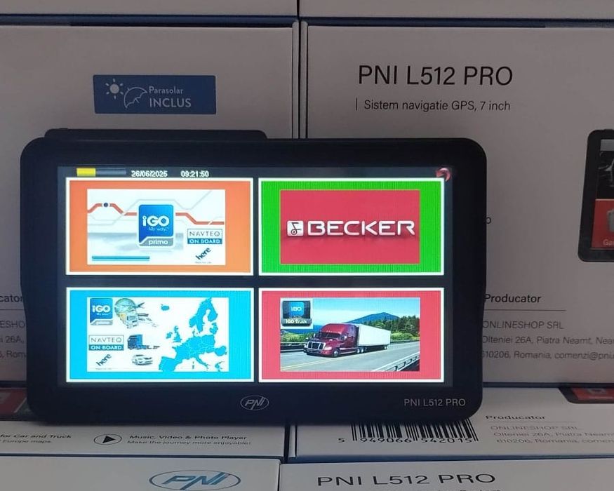 GPS PNI-4 programe instalate cu harti- garantie - Factura cu TVA