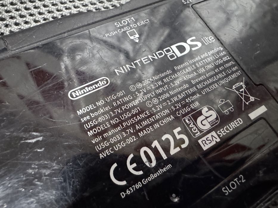 Consola Nintendo DS Lite