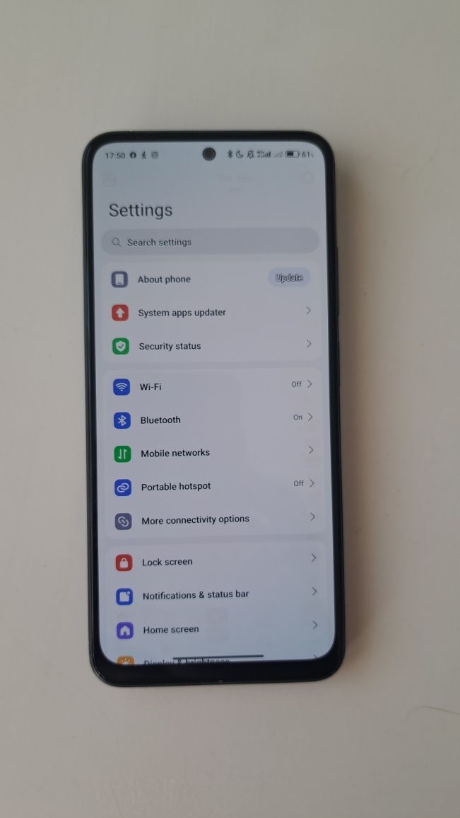 Xiaomi Redmi note 12S , 8 GB ram, 256 GB rom, 2 sim