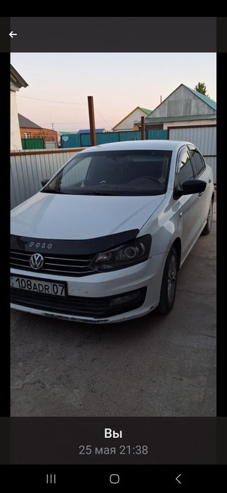 Срочно продаю Фольцваген поло седан 2018год