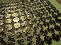 Монети 5 лв 1992 не циркулирали 100 броя в пакет БНБ