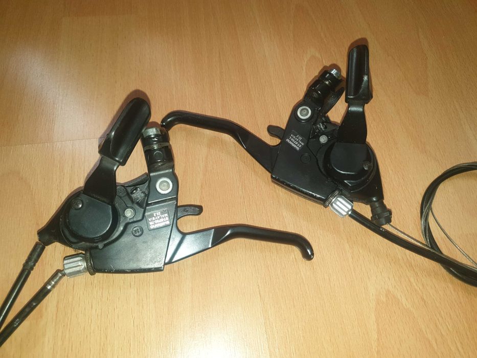 Accesorii bicicleta Manete frana Shimano Vbrake suport pahar si pipa