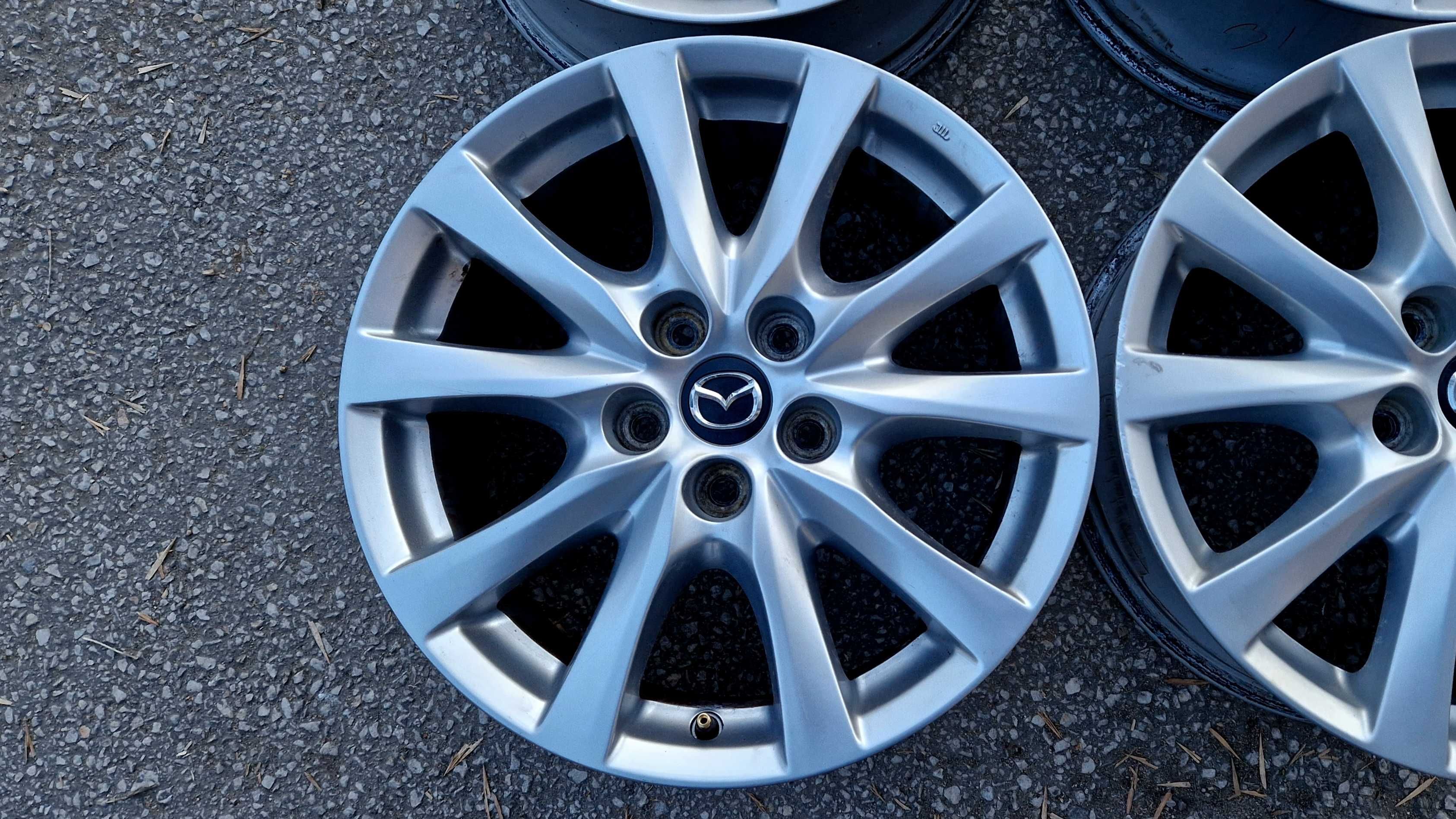Мазда 17 5х114,3 лети джанти Mazda 3 5 6 CX-3 CX-5 CX-7. 5x114,3