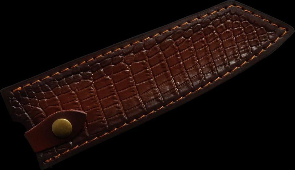 Husa cutit din piele, design deosebit