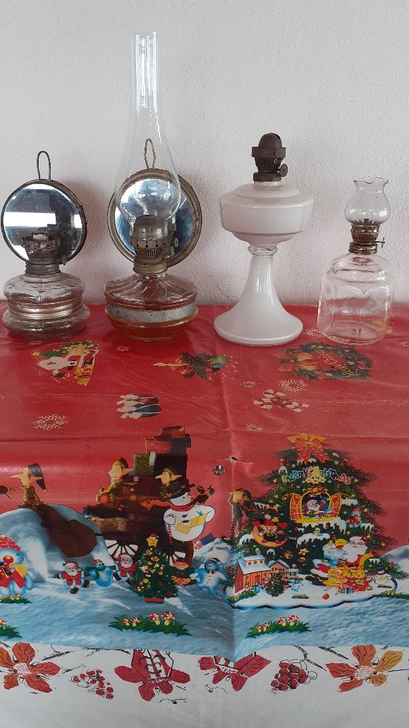 Lampi pe gaz vintage