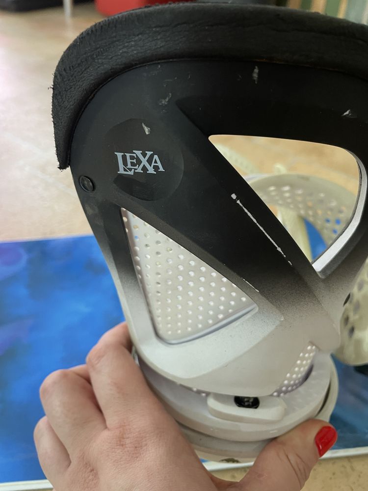 Сноуборд Roxi Xoxo C2E Aqua 149см + Крепления Burton Lexa 2019