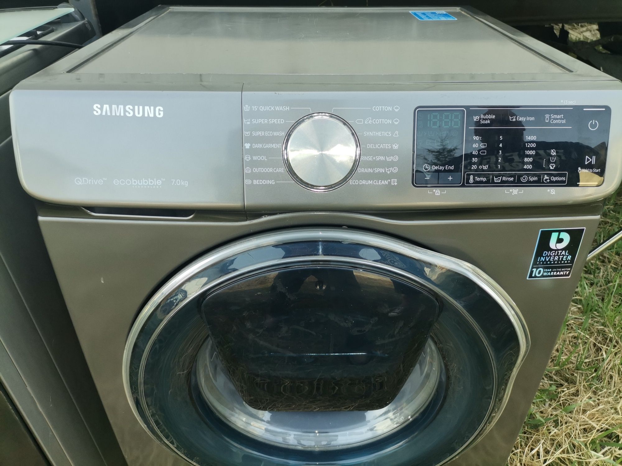 Mașină automată de spălat rufe SAMSUNG  Qdrive 7kg perfect funcțională