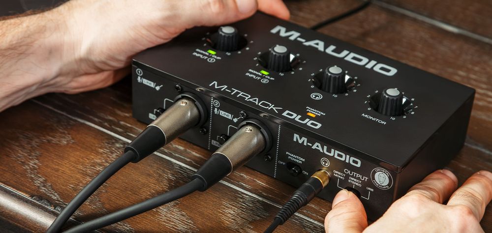 Продам звуковую карту M-Audio M-Track DUO