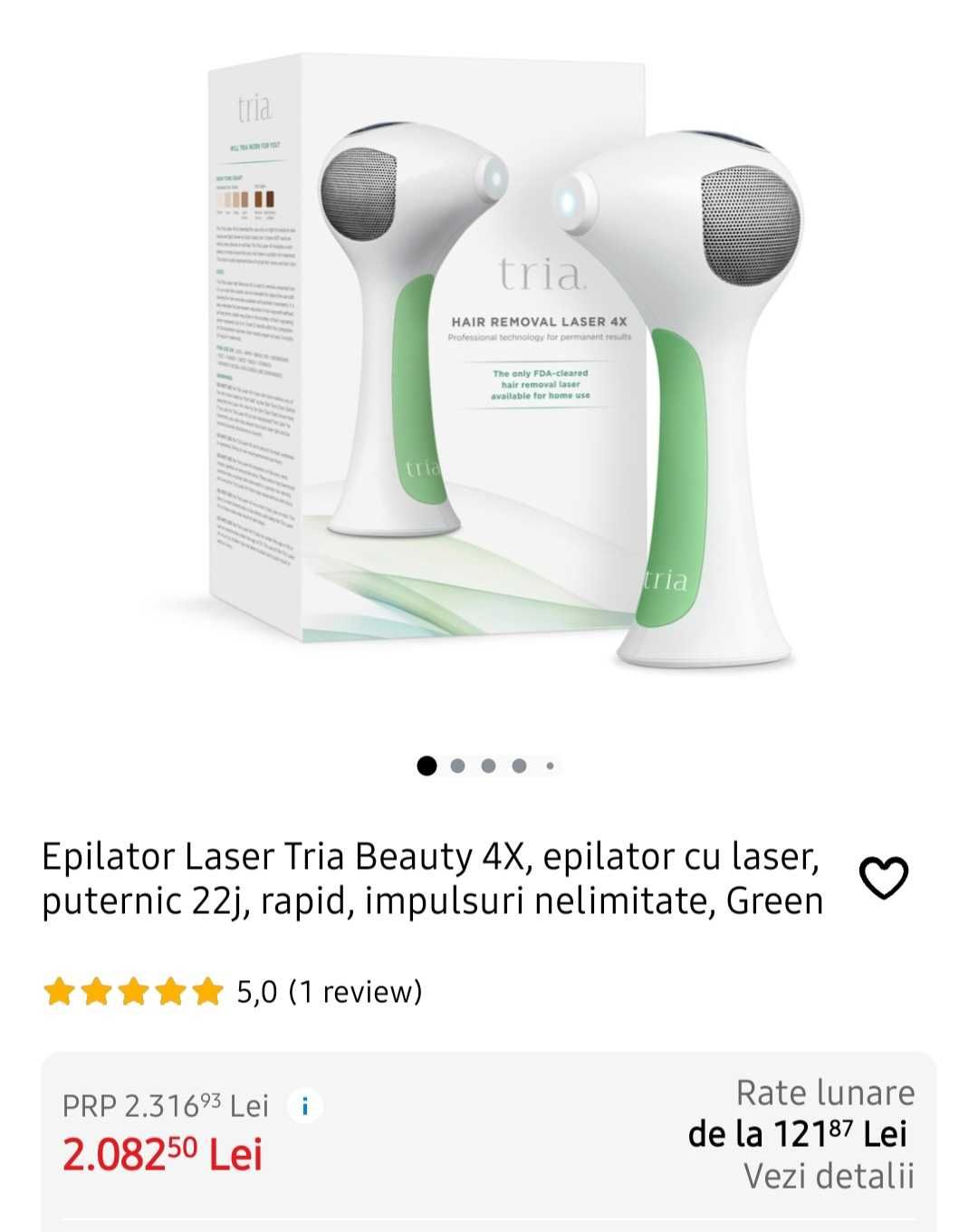 Epilator laser Tria Beauty 4x