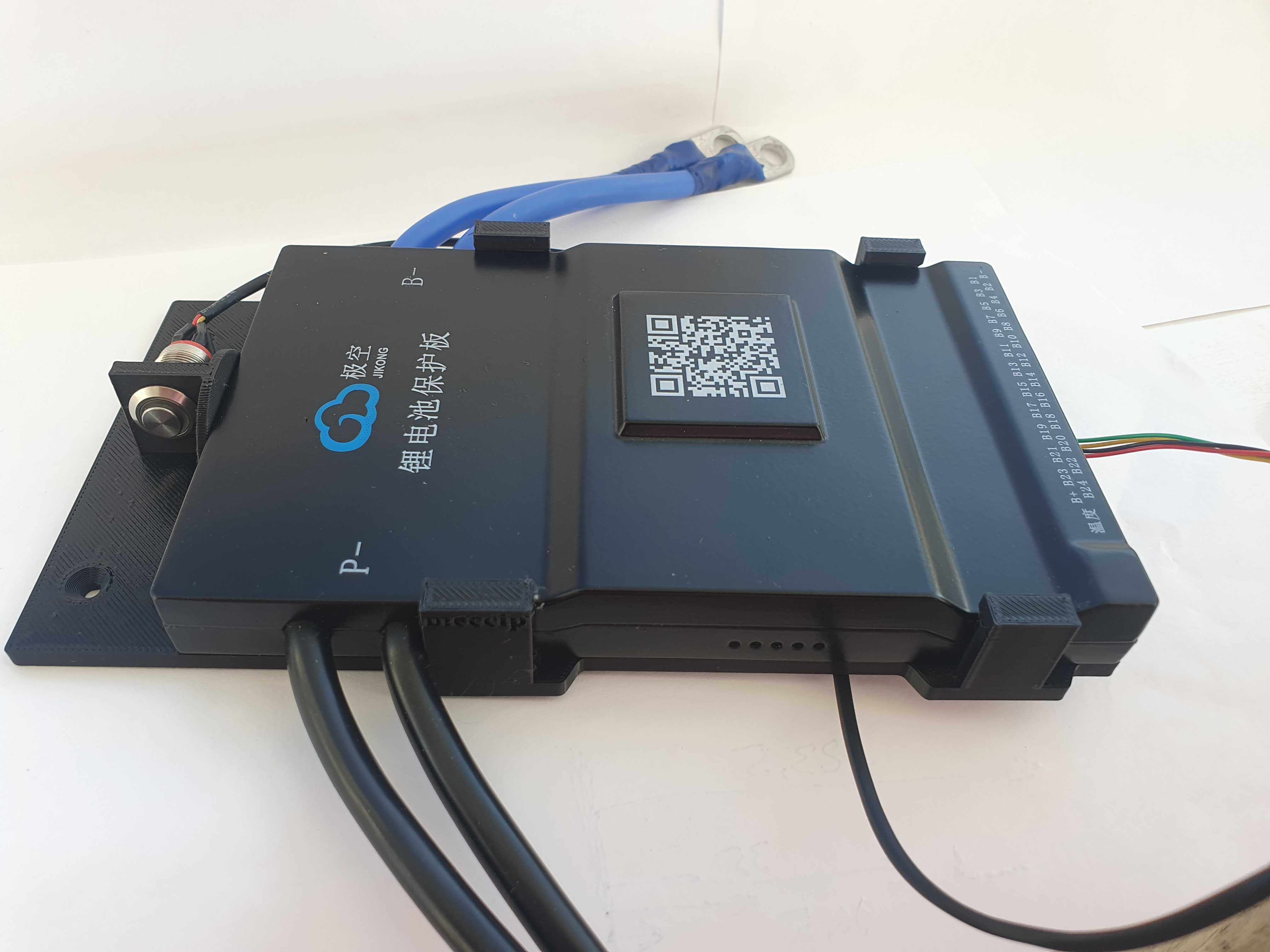 Suport plastic JK bms - JK display 4.3inch - ventilatie Victron Epever