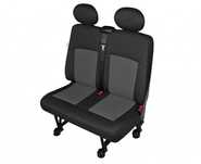 Husa bancheta cu doua locuri Apollo DV2 L, pentru Citroen Jumper, Fiat Ducato, Ford Transit, Iveco Daily, Mercedes Sprinter, Peugeot Boxer, Renault Mascot, Vw LT, Crafter