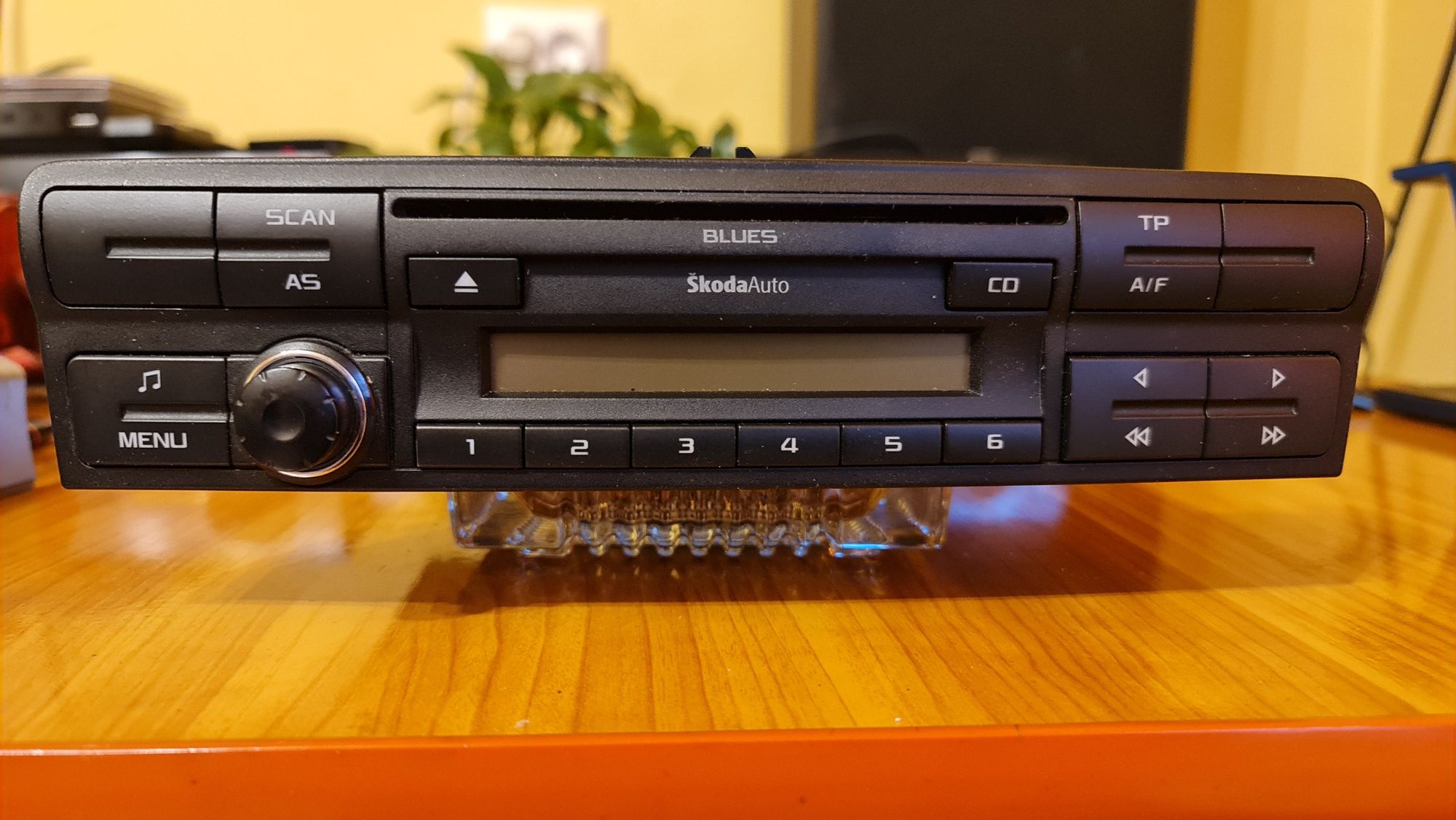 Radio-CD Blues, original Skoda Octavia 2