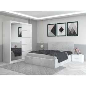 De vanzare Set mobila dormitor,Pat tapitat, Dormitor complet, Dressing