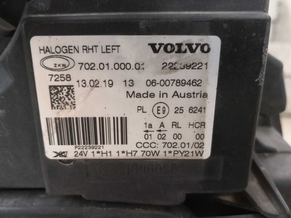 Фар Volvo FH LED ляв/Фар Volvo FH16 FH4/Фар Волво ФХ Оригинален