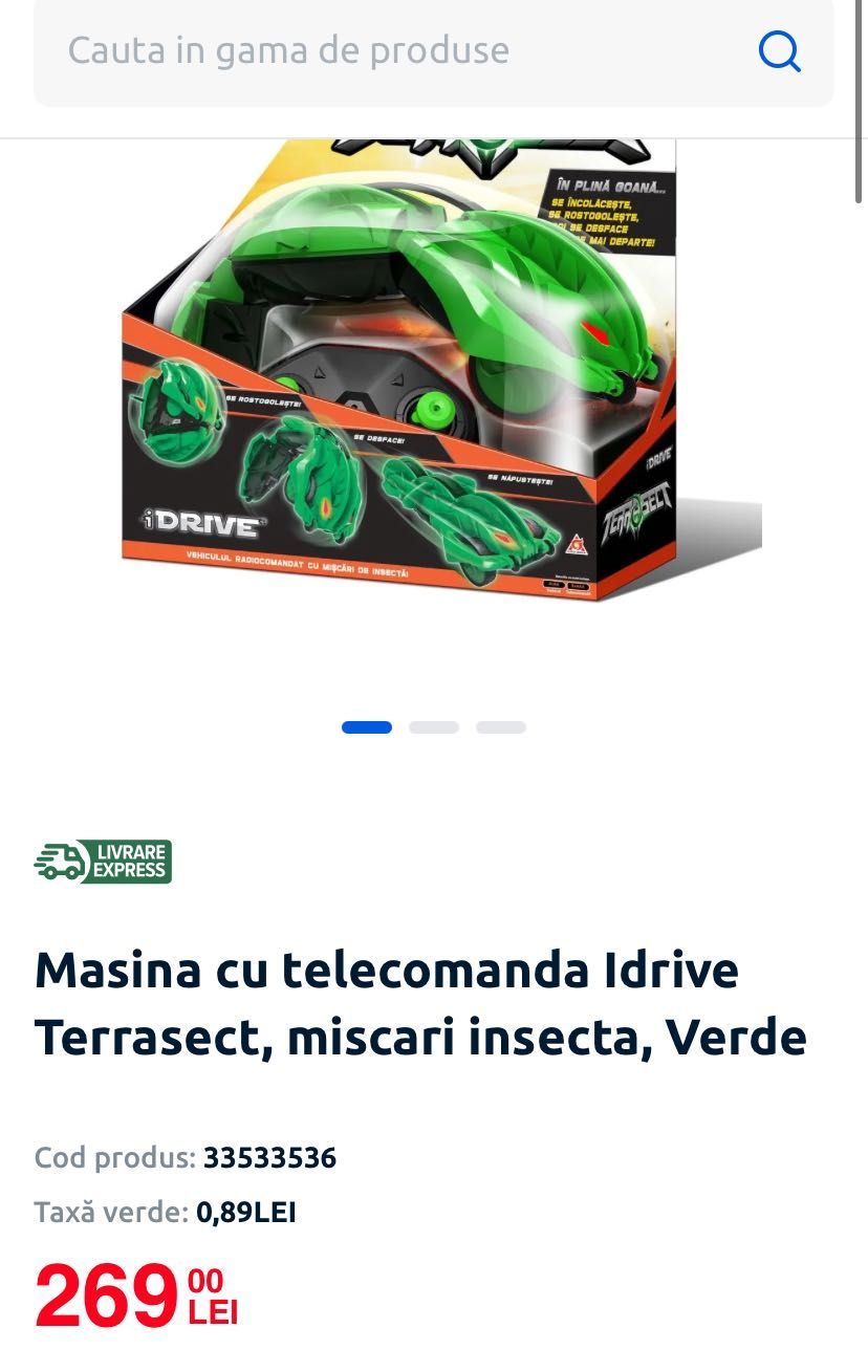 Masina cu telecomanda Idrive Terasect