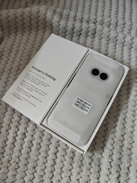 Nothing Phone 2a + încărcător + Folie de sticlă