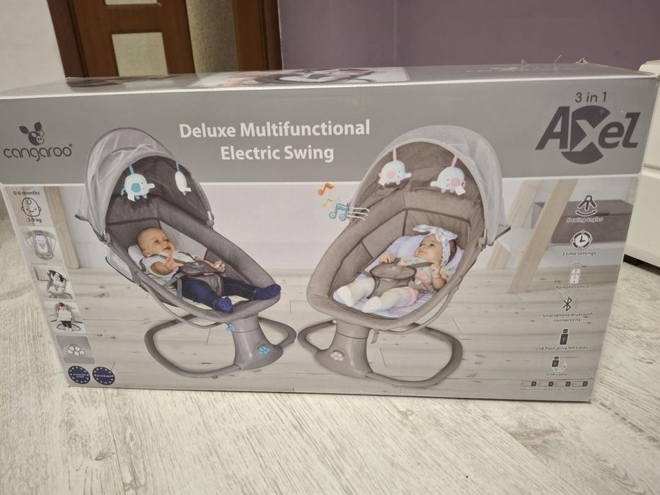 Нова електрическа бебешка люлка