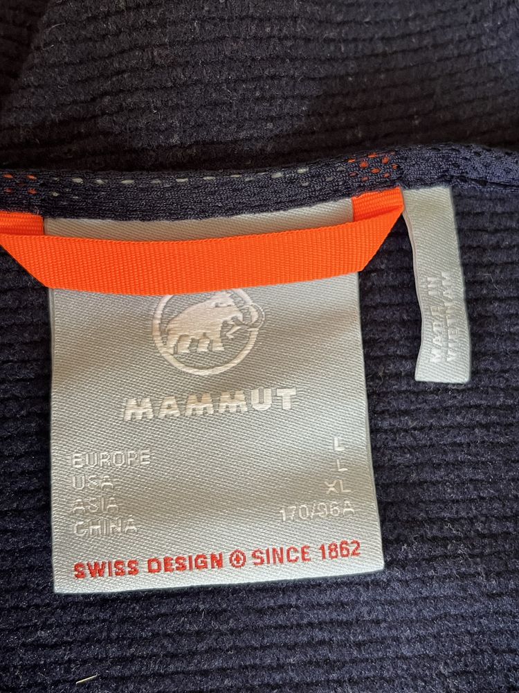 MAMMUT : Light Hooded Jacket - Дамски полар размер Л / Оригинал