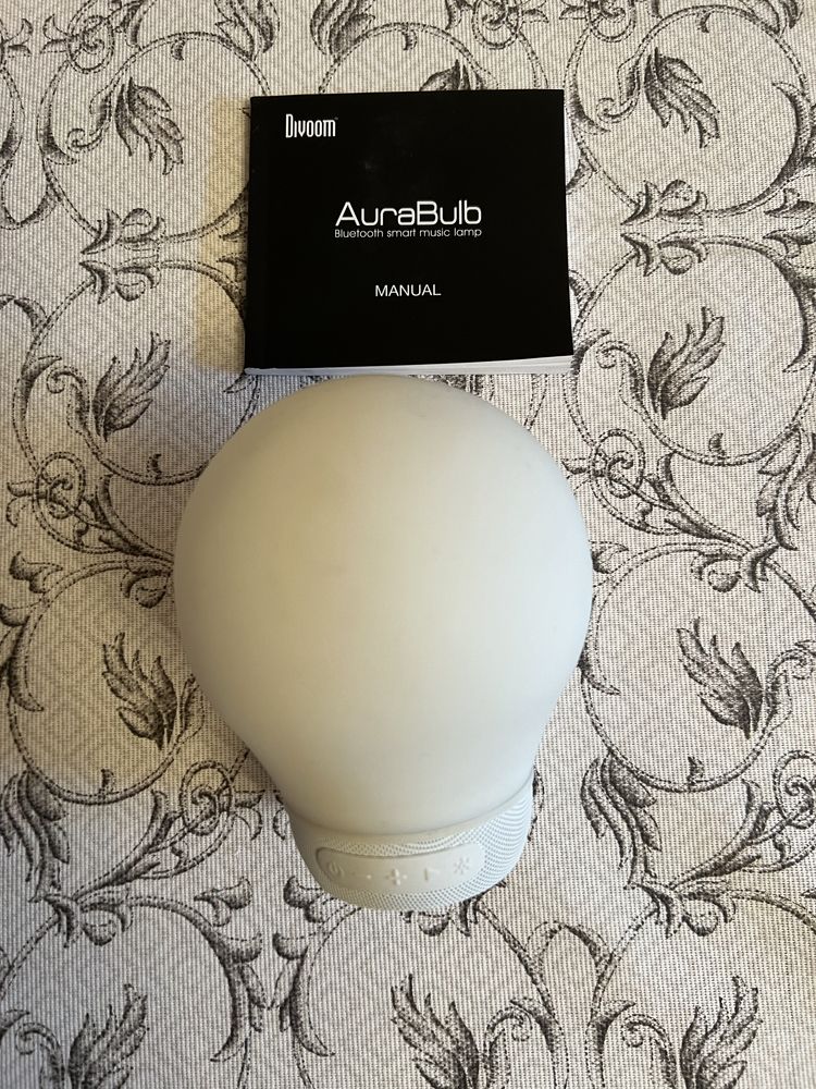 Колонка AuraBulb Bluetooth smart music lamp