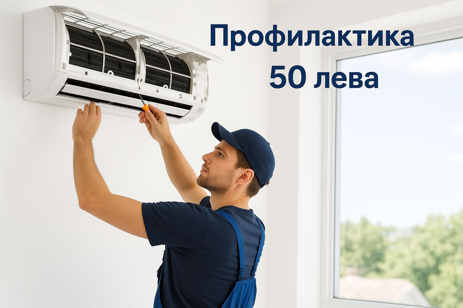 Продажба, монтаж, демонтаж и сервиз на всички видове климатици