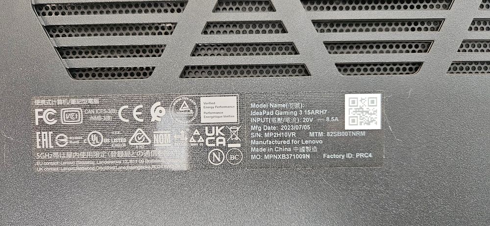 Lenovo RTX3050 4GB,RAM 16GB DDR5 4800mhz,RYZEN 5 6600h-Vezi anunt !