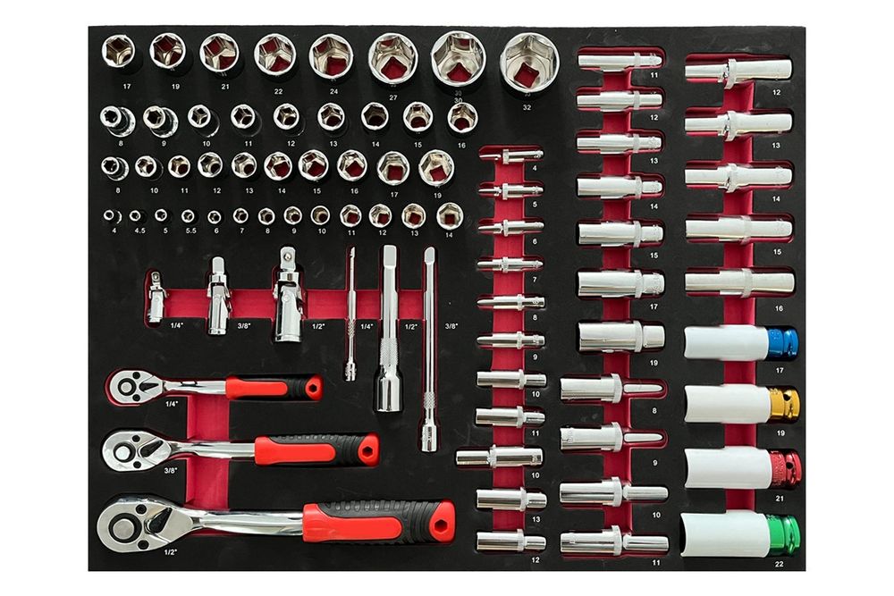 Количка с инструменти Wohrstahl XXL 419 части