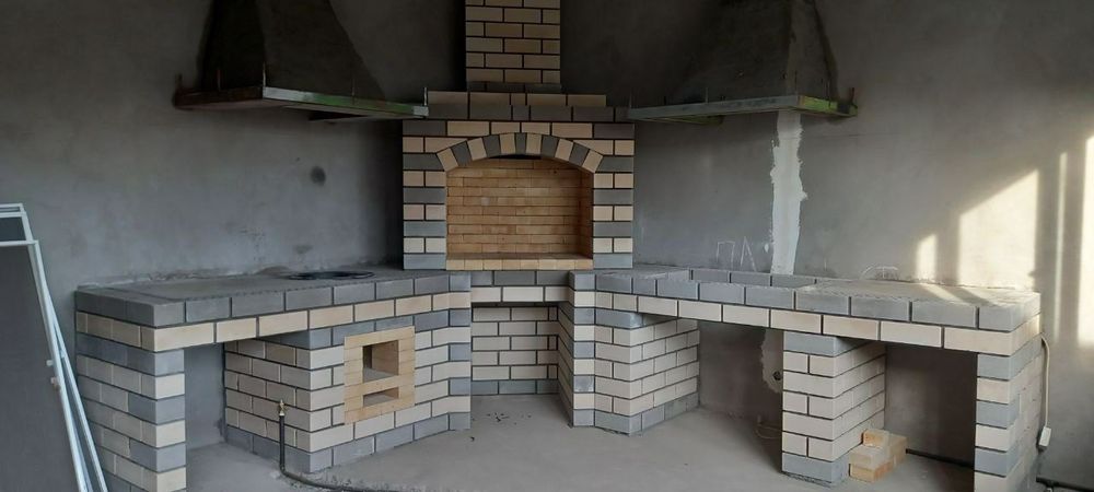 Летние кухни, аксессуары ,камин ,печи.