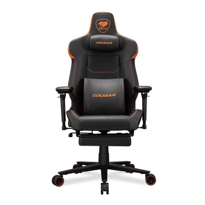 Игровое кресло для геймеров Cougar Armor EVO M Оранжевый и Золотой
