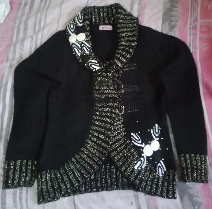 Кофта девочки 8-9-10 лет теплая классная