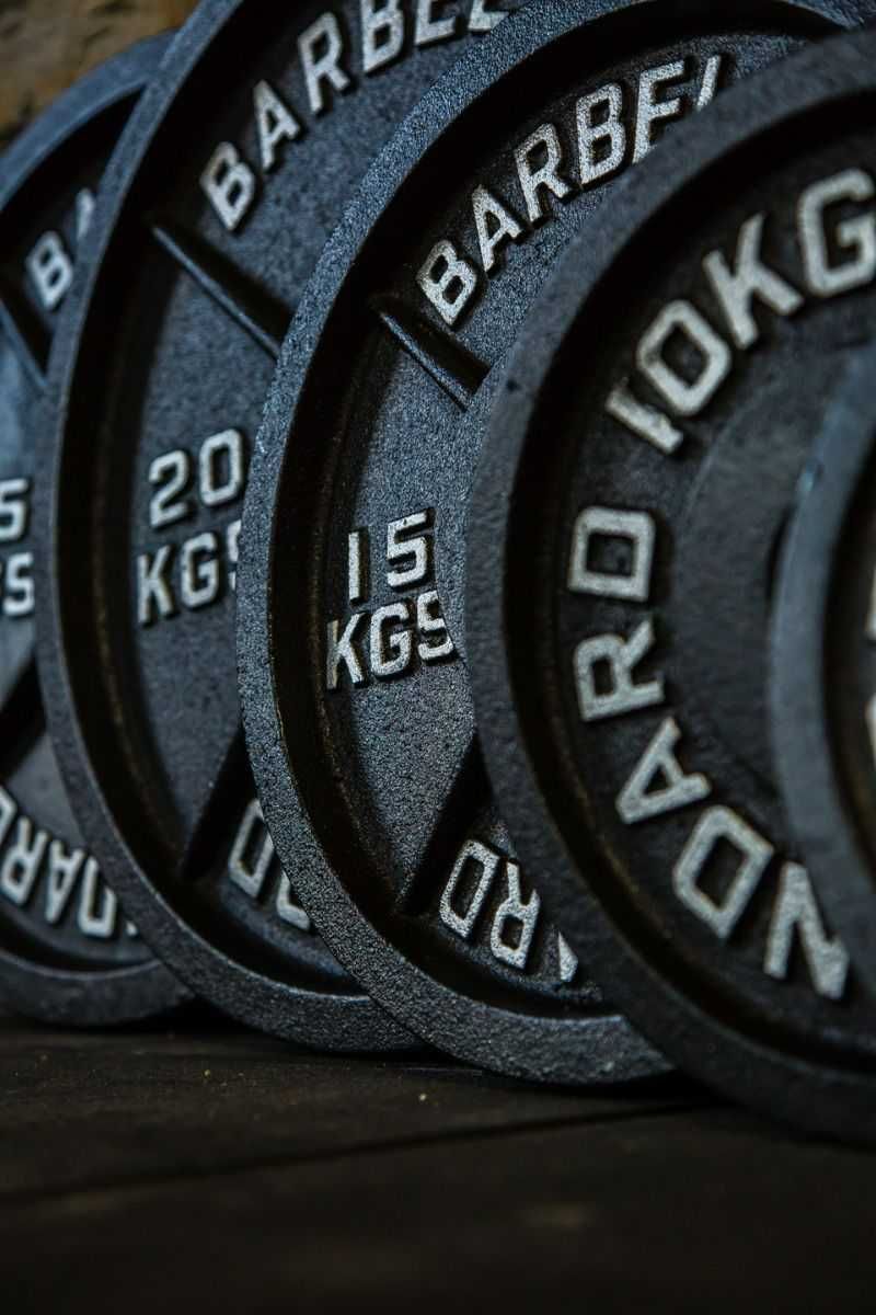 Олимпийски Чугунени Тежести ATX , Фитнес Дискове - 2 × 25 кг
