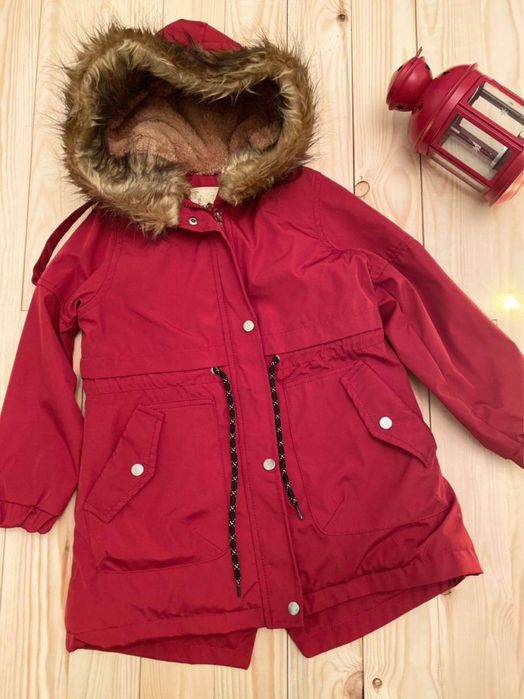 Куртка на девочку теплая