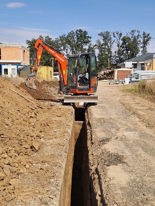 mini excavator de inchiriat