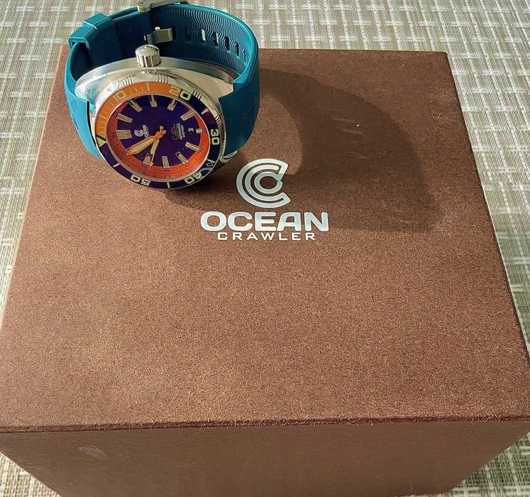Ocean Crawler Core Diver 600m Blue/Orange