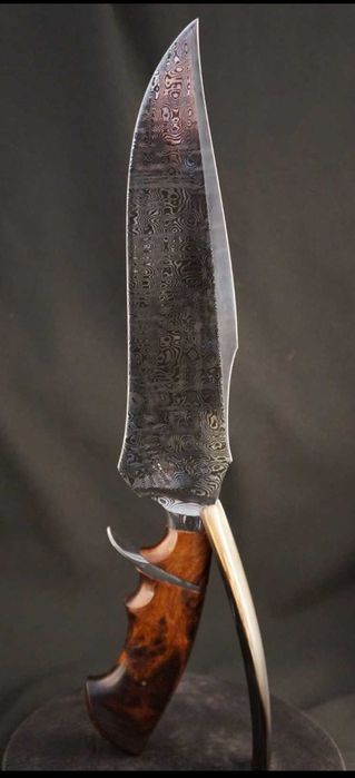 Cutit vinatoare colectie DAMASCUS made by Jan Hafinec cutit