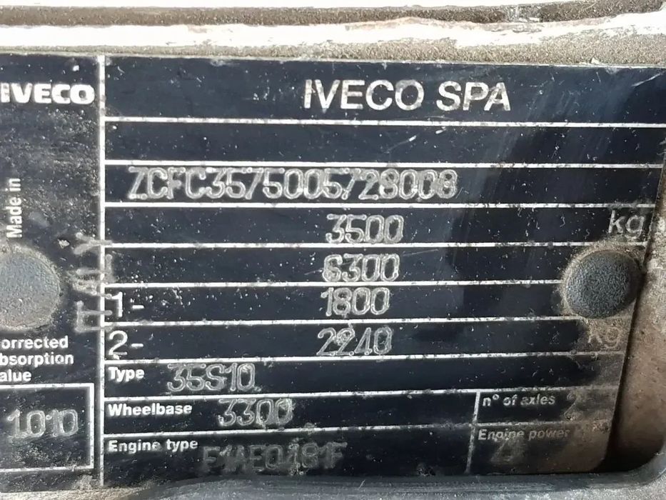 IVECO Daily 2,3 HPI - Autoutilitara (Caroserie BB furgon)