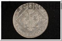 aus Habsburg Austria 7 Kreuzer 1802 A Franz Ii silver