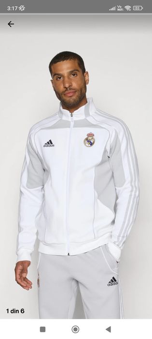 Trening original ADIDAS Real Madrid colectia noua marimea L oficial